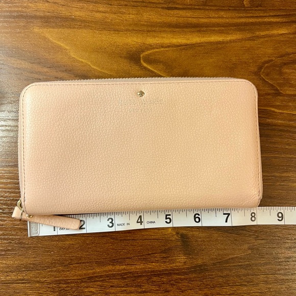 Pink Zip-Around Wallet - Picture 7 of 8